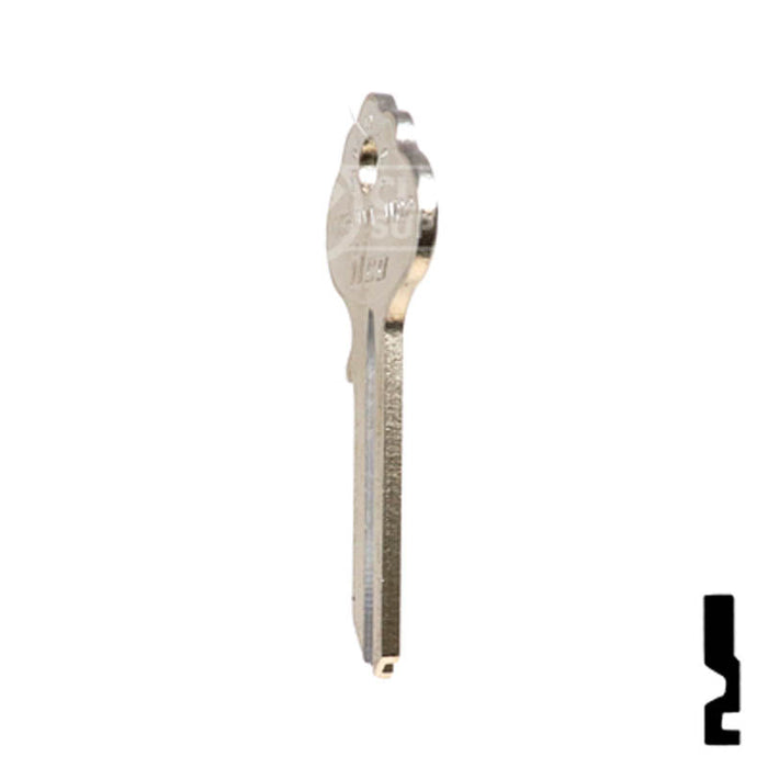 Uncut  Key Blank | Weiser | X1054WA, WR2 Residential-Commercial Key Ilco