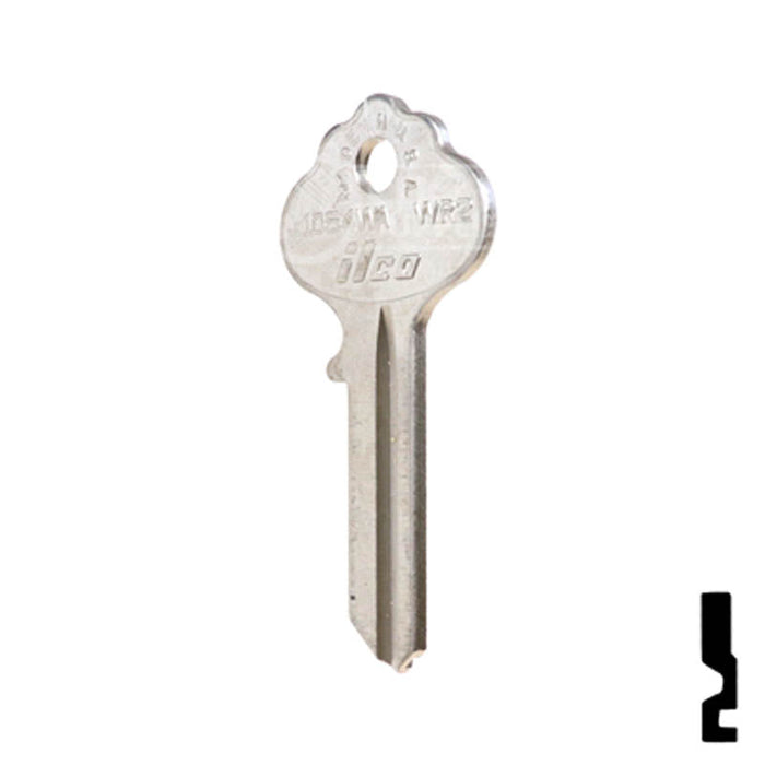 Uncut  Key Blank | Weiser | X1054WA, WR2 Residential-Commercial Key Ilco