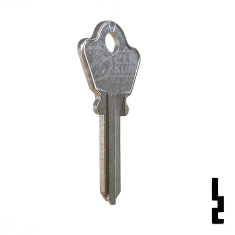 Uncut Key Blank | Welch | 1123 Residential-Commercial Key Ilco