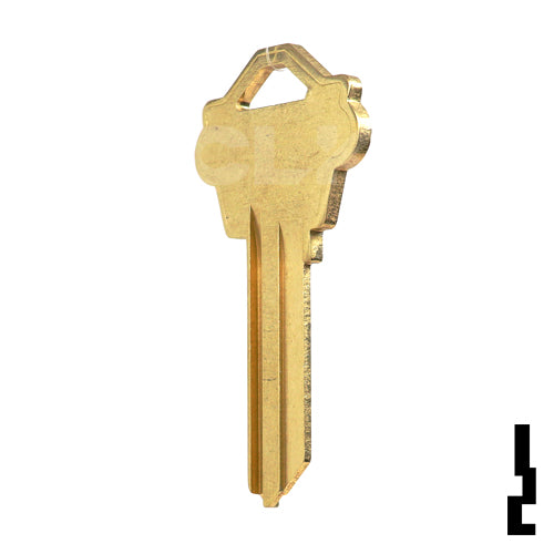 Uncut Key Blank | Weslock | WK2, 1175N Residential-Commercial Key JMA USA