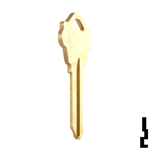 Uncut Key Blank | Weslock | WK2, 1175N Residential-Commercial Key JMA USA