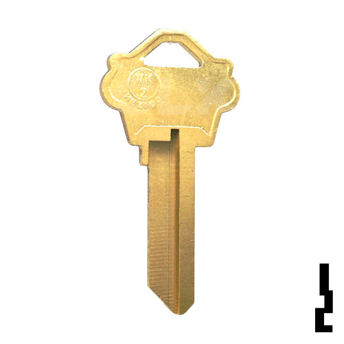 Uncut Key Blank | Weslock | WK2, 1175N Residential-Commercial Key JMA USA