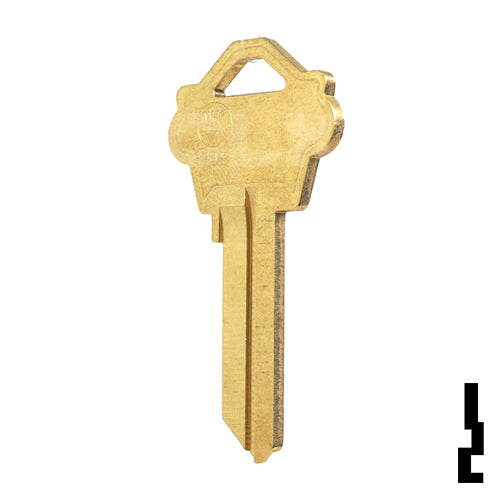 Uncut Key Blank | Weslock | WK2, 1175N Residential-Commercial Key JMA USA