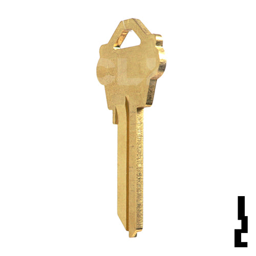 Uncut Key Blank | Weslock | WK2, 1175N Residential-Commercial Key JMA USA