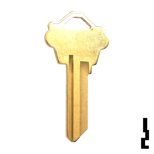 Uncut Key Blank | Weslock | WK2, 1175N Residential-Commercial Key JMA USA