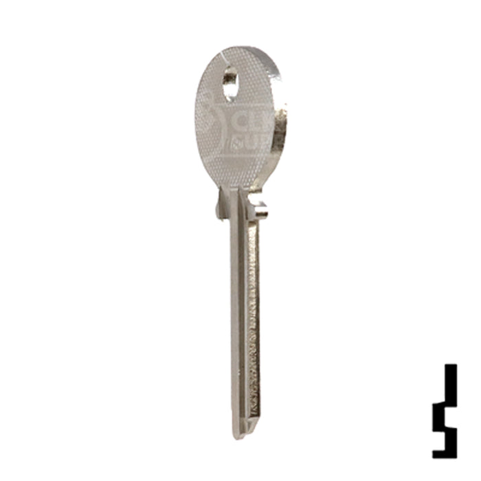 Uncut Key Blank | Wilson Bohannon | 1071AB Residential-Commercial Key Ilco