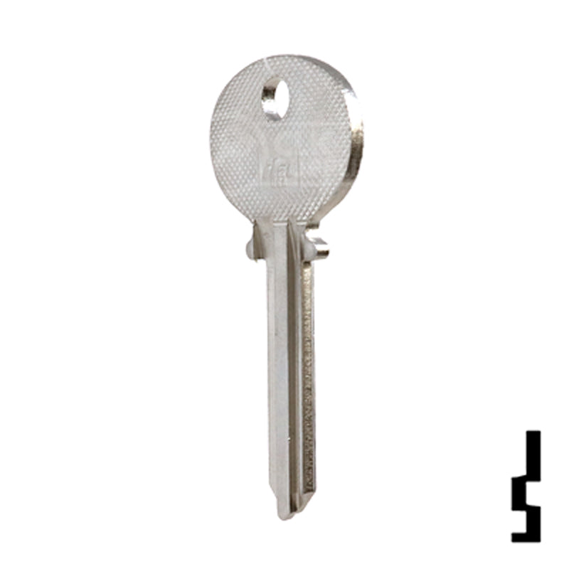 Uncut Key Blank | Wilson Bohannon | 1071AB Residential-Commercial Key Ilco