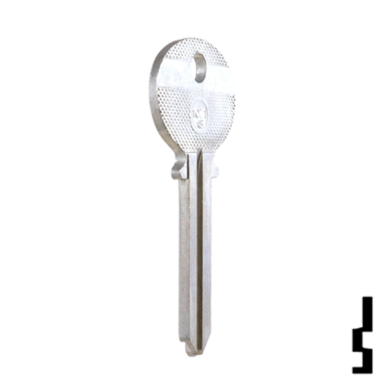 Uncut Key Blank | Wilson Bohannon | 1071AB Residential-Commercial Key Ilco