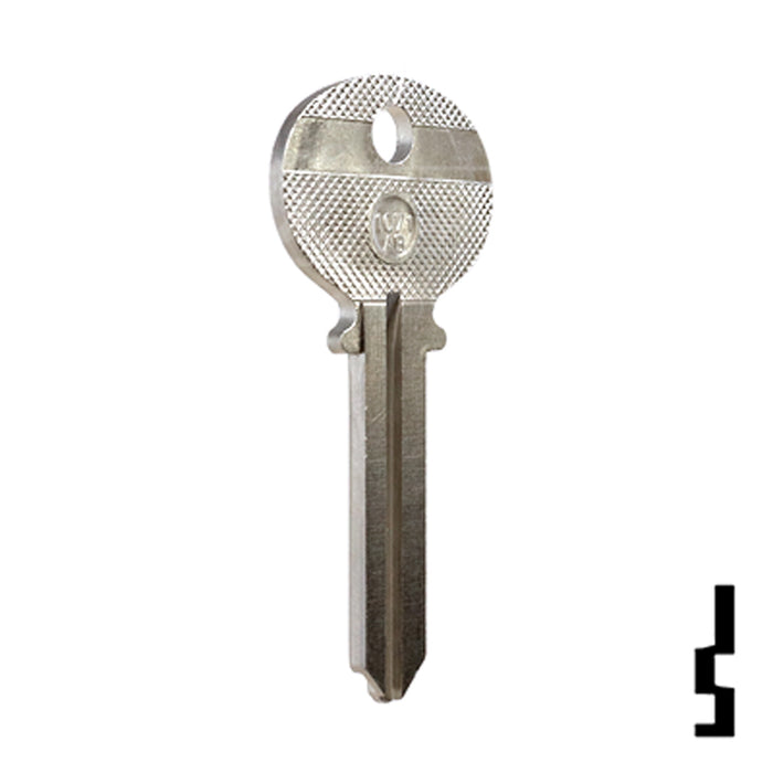 Uncut Key Blank | Wilson Bohannon | 1071AB Residential-Commercial Key Ilco