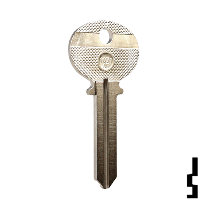 Uncut Key Blank | Wilson Bohannon | 1071AB Residential-Commercial Key Ilco