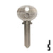 Uncut Key Blank | Wilson Bohannon | 1071AB Residential-Commercial Key Ilco