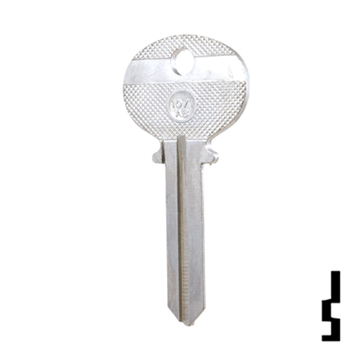 Uncut Key Blank | Wilson Bohannon | 1071AB Residential-Commercial Key Ilco