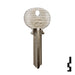 Uncut Key Blank | Wilson Bohannon | 1071AB Residential-Commercial Key Ilco