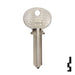 Uncut Key Blank | Wilson Bohannon | 1071AB Residential-Commercial Key Ilco