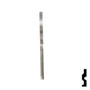 Uncut Key Blank | Wilson Bohannon | 1071BD Residential-Commercial Key Ilco