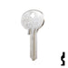 Uncut Key Blank | Wilson Bohannon | 1071D Residential-Commercial Key Ilco