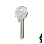 Uncut Key Blank | Wilson Bohannon | 1071D Residential-Commercial Key Ilco