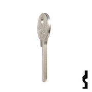 Uncut Key Blank | Wilson Bohannon | 1071D Residential-Commercial Key Ilco