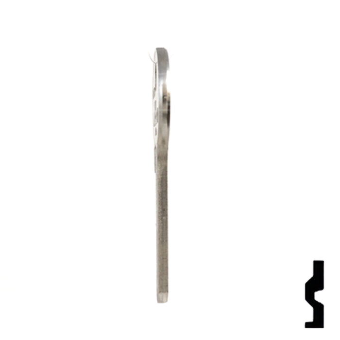 Uncut Key Blank | Wilson Bohannon | 1071D Residential-Commercial Key Ilco