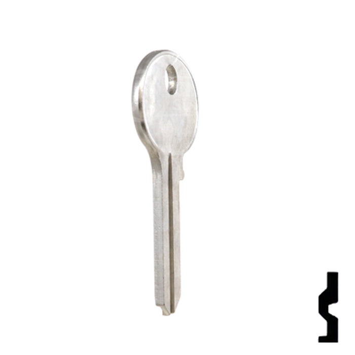 Uncut Key Blank | Wilson Bohannon | 1071D Residential-Commercial Key Ilco
