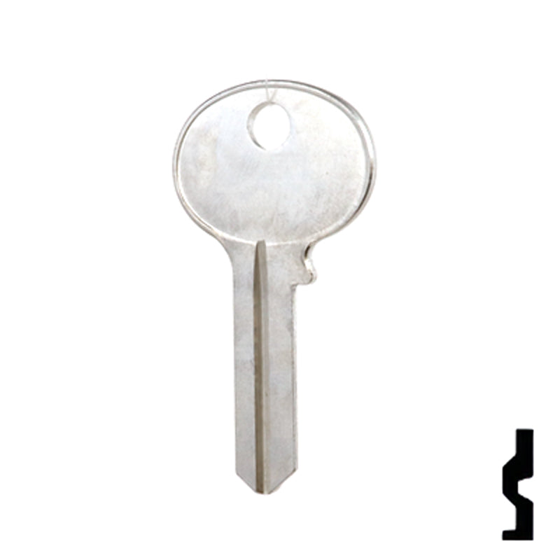 Uncut Key Blank | Wilson Bohannon | 1071D Residential-Commercial Key Ilco
