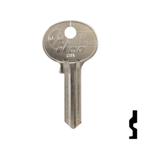 Uncut Key Blank | Wilson Bohannon | 1071D