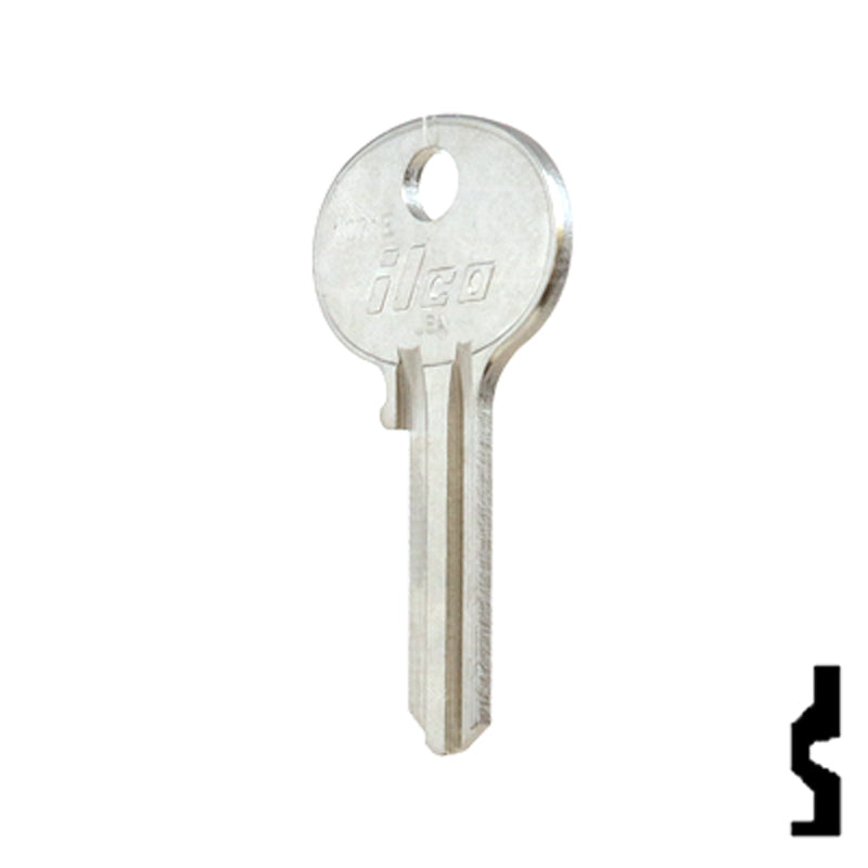 Uncut Key Blank | Wilson Bohannon | 1071E Residential-Commercial Key Ilco