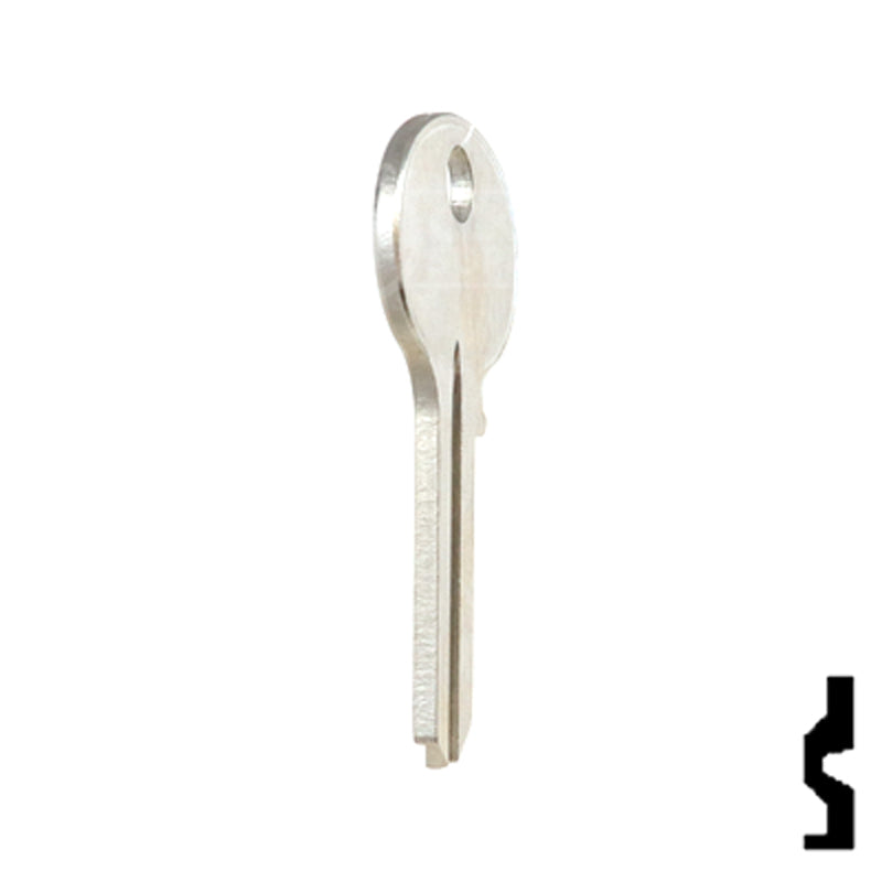 Uncut Key Blank | Wilson Bohannon | 1071E Residential-Commercial Key Ilco