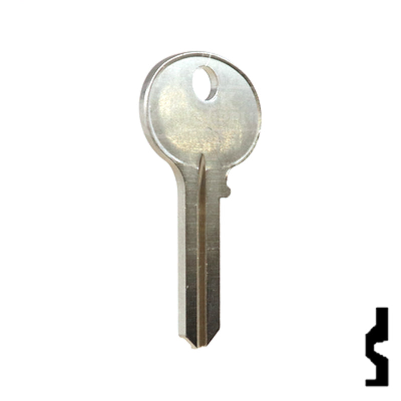 Uncut Key Blank | Wilson Bohannon | 1071E Residential-Commercial Key Ilco
