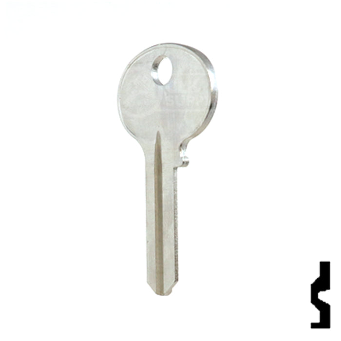 Uncut Key Blank | Wilson Bohannon | 1071E Residential-Commercial Key Ilco