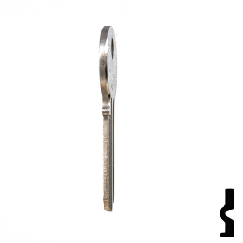 Uncut Key Blank | Wilson-Bohannon | 1071M Residential-Commercial Key Ilco