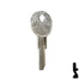 Uncut Key Blank | Yale | 01122BR Residential-Commercial Key Ilco