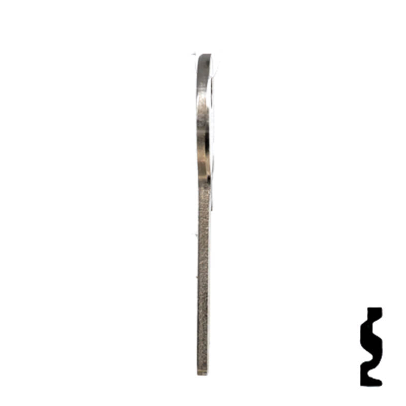Uncut Key Blank | Yale | 997JA Residential-Commercial Key Ilco