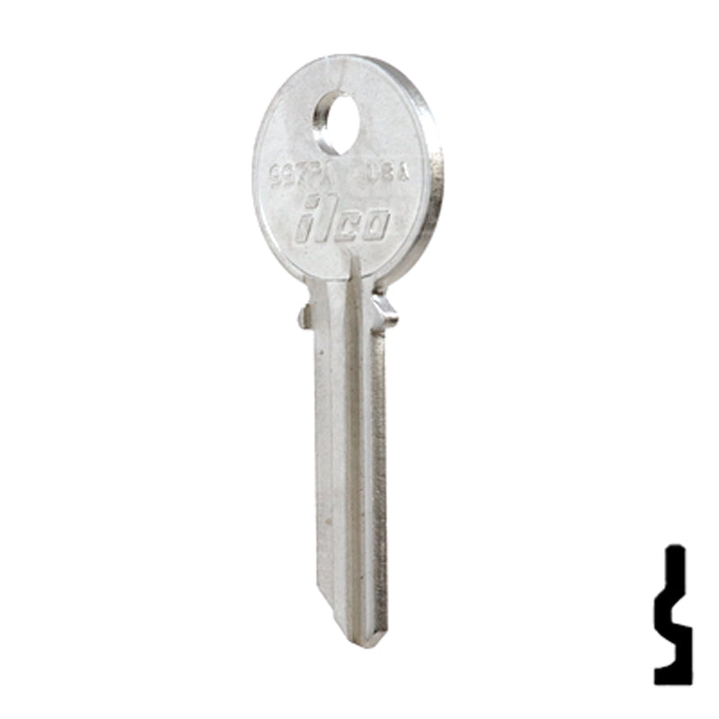 Uncut Key Blank | Yale | 997PA Residential-Commercial Key Ilco