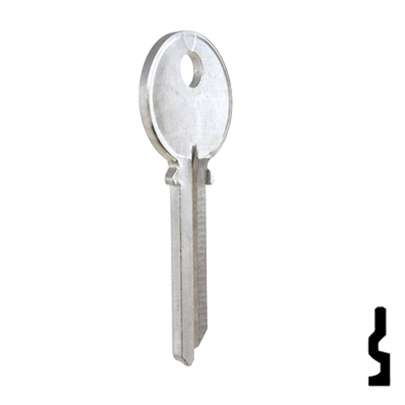 Uncut Key Blank | Yale | 997PA Residential-Commercial Key Ilco