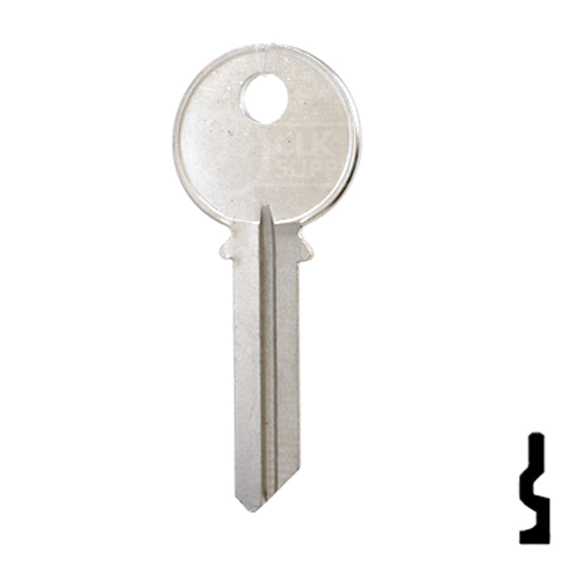Uncut Key Blank | Yale | 997PA Residential-Commercial Key Ilco