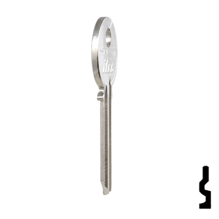 Uncut Key Blank | Yale | 997PA Residential-Commercial Key Ilco