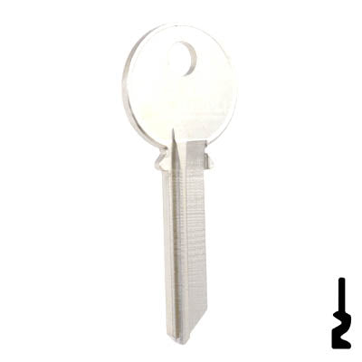 Uncut  Key Blank | Yale | 998-Y4 Residential-Commercial Key Ilco