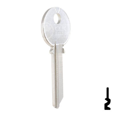 Uncut  Key Blank | Yale | 998-Y4 Residential-Commercial Key Ilco