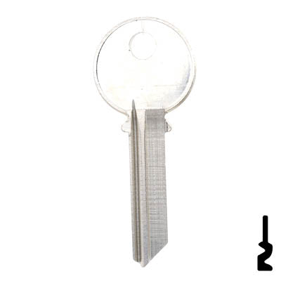 Uncut  Key Blank | Yale | 998-Y4 Residential-Commercial Key Ilco