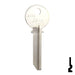 Uncut Key Blank | Yale | 998A Residential-Commercial Key Ilco