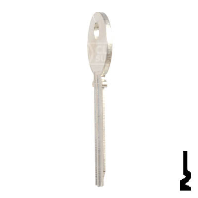 Uncut Key Blank | Yale | 998A Residential-Commercial Key Ilco