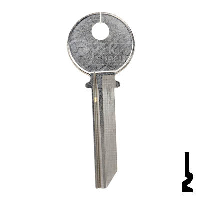 Uncut Key Blank | Yale | 998A Residential-Commercial Key Ilco