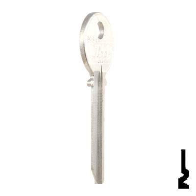 Uncut Key Blank | Yale | 998A Residential-Commercial Key Ilco