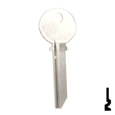 Uncut Key Blank | Yale | 998A Residential-Commercial Key Ilco