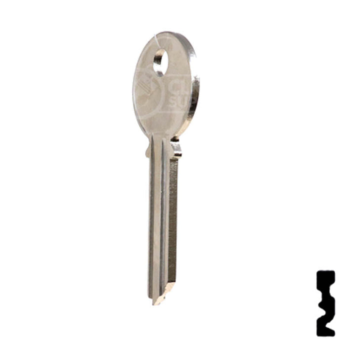 Uncut Key Blank | Yale | 998GF Residential-Commercial Key Ilco