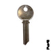 Uncut Key Blank | Yale | 998GF Residential-Commercial Key Ilco