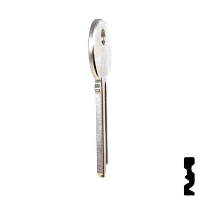 Uncut Key Blank | Yale | 998GF Residential-Commercial Key Ilco