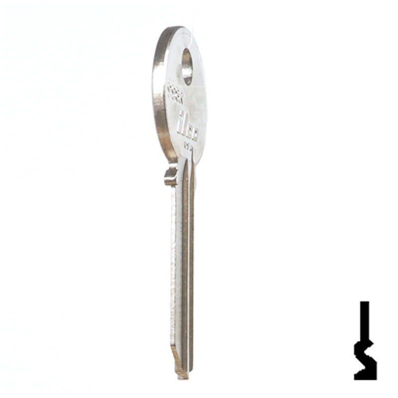 Uncut Key Blank | Yale | 998R Residential-Commercial Key Ilco