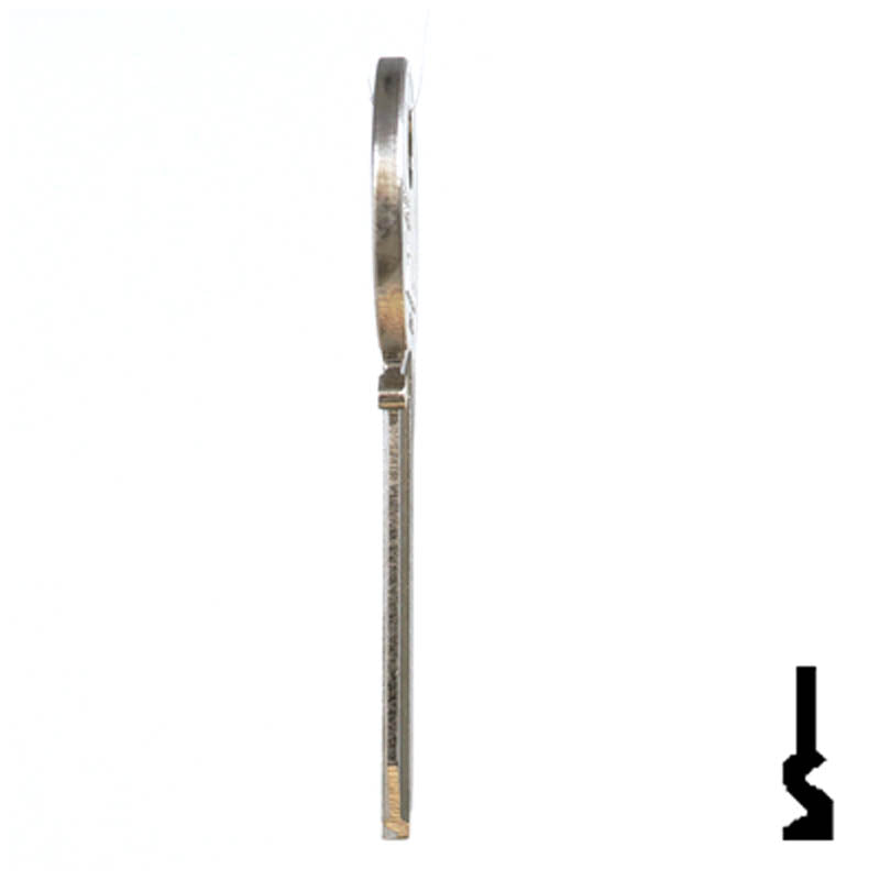 Uncut Key Blank | Yale | 998R Residential-Commercial Key Ilco